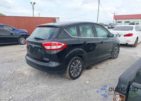 2018 Ford C-Max Hybrid Titanium из США, поврежденный, VIN 1FADP5DUXJL105058